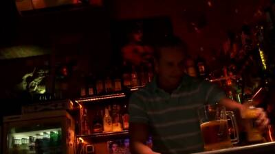 Strapon dommes fuck sissy subject in the bar - drtvid.com - Czech Republic