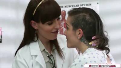 Natalie Mars - Natalie Mars - Trans Doctor Fucking A Tattooed Petite Patient - direct.hotmovs.com
