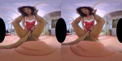 Celine in The Secret Garden Shemale VR Porn Video - VRBTrans - txxx.com