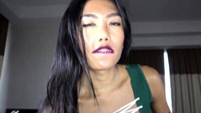 Ladyboy Mos Gives Guy A Handjob And Shows Her Ass - drtvid.com