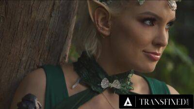 TRANSFIXED - Trans Elf Archer Izzy Wilde Fucks Busty Elf Witch Kenzie Taylor in the Enchanted Forest - hotmovs.com